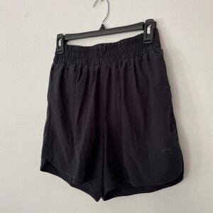 Varley Athletic Shorts Womens Small Black‎ High Rise Running Training Active Gym